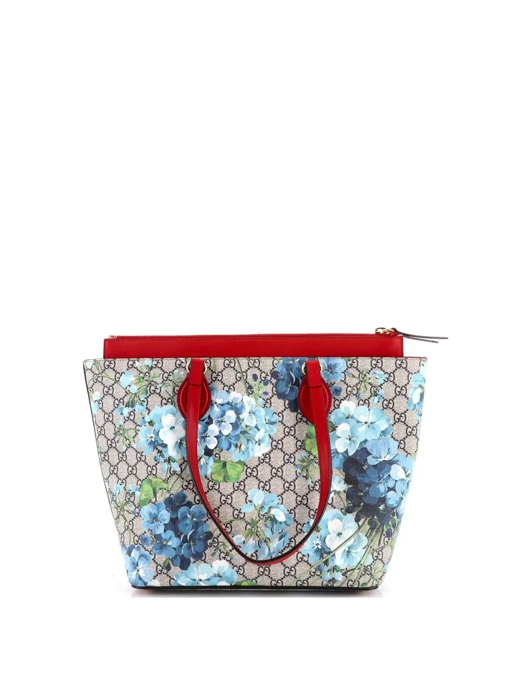 Gucci Linea A Zip Tote Blooms Print Gg #334617G10B
